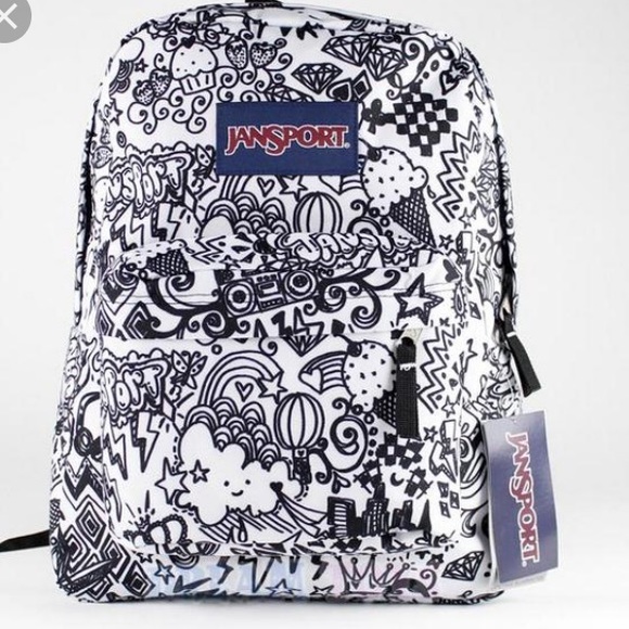 jansport doodle backpack